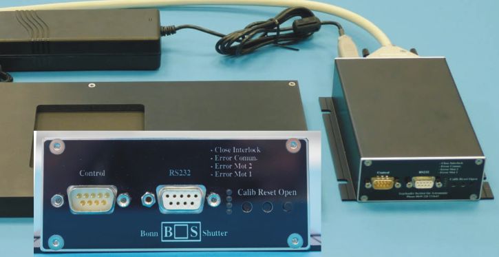 Shutter Control Unit with front view